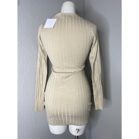 All the Ways Clover Mini Dress Cream Small - Picture 8 of 9